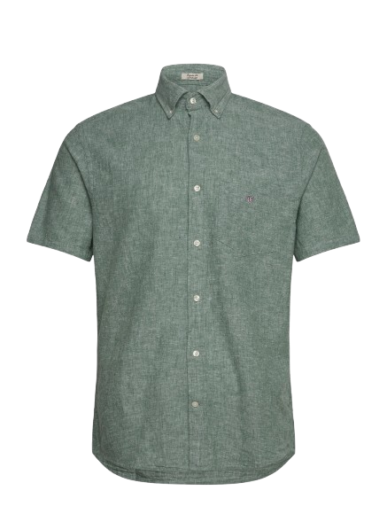 Reg Cotton Linen SS Shirt