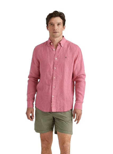 Douglas Linen Shirt-Classic Fit