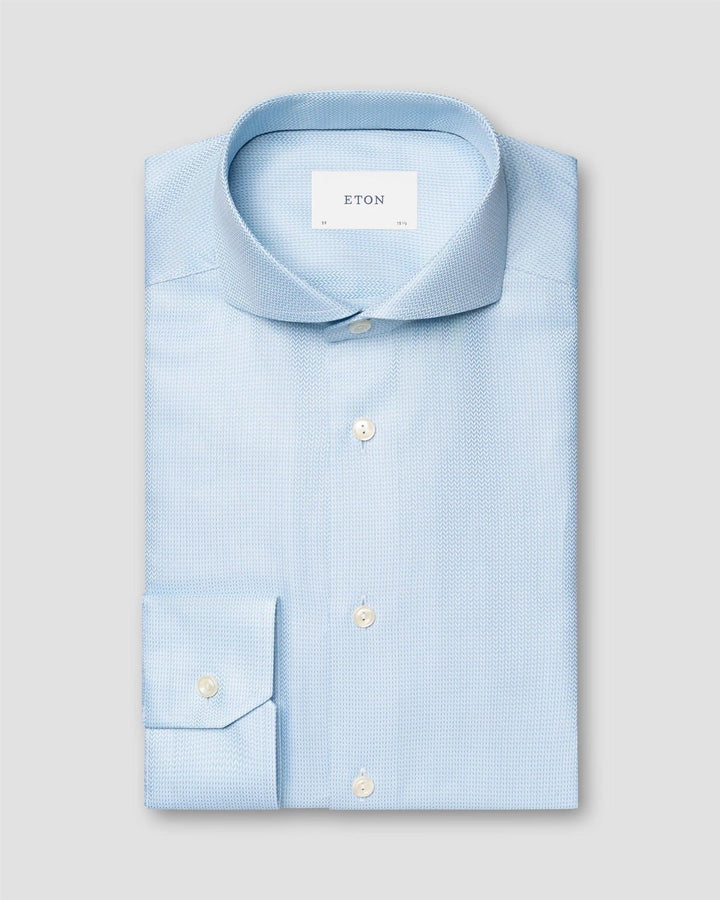 CONTEMPORARY Herringbone Signature Dobby Shirt