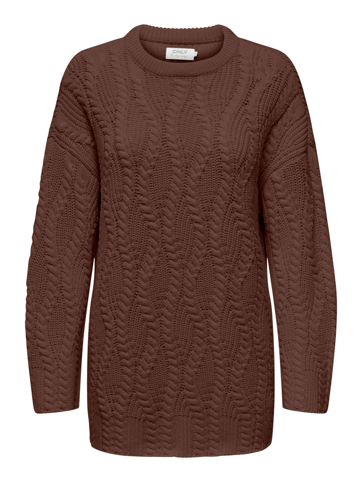 OnlNora Life LS Loose Oneck Knit