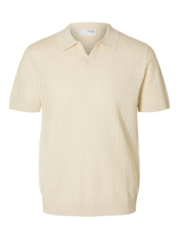 SLHLino SS Knit