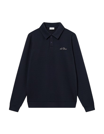 Ben Polo Pique Sweatshirt